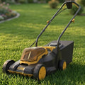 13-Inch Cordless Lawn Mower, Compatible with Dewalt 20V MAX Battery,  3-Position Height Adjustment, Foldable & Lightweight  Compact Lawn Mower for Small Yard (Tool Only)