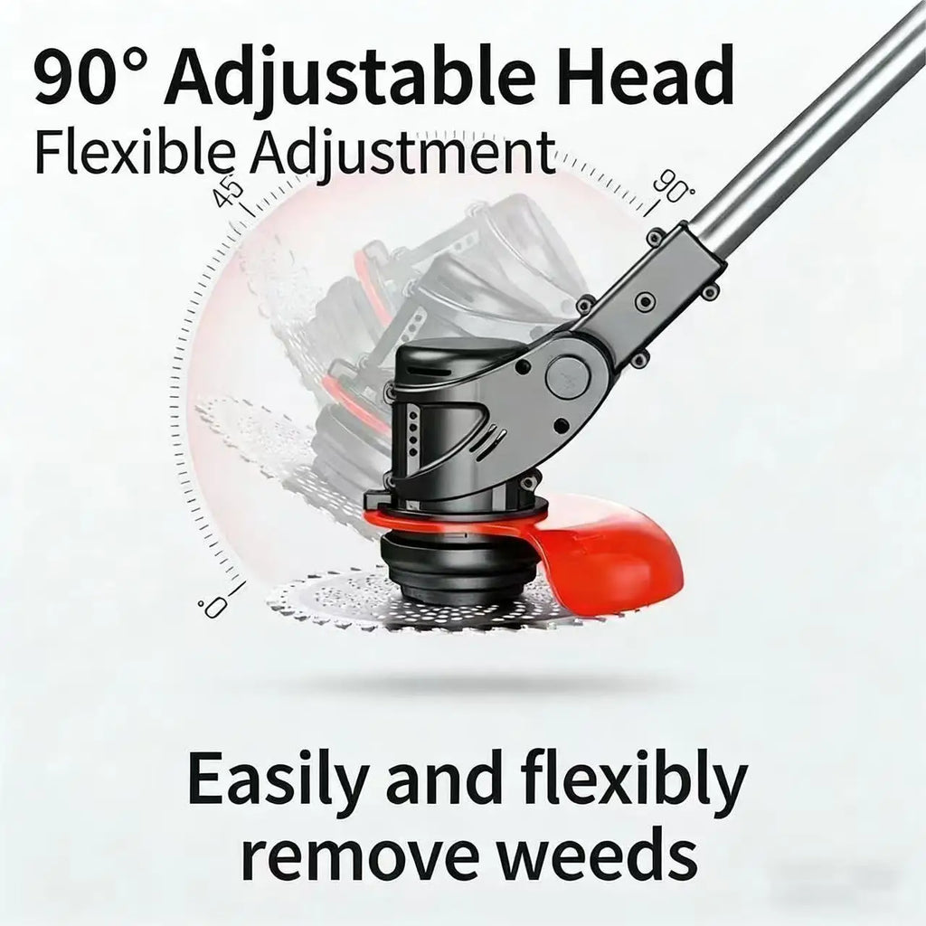 Portable outdoor garden logging lawn mower, rechargeable courtyard weeding machine, shipped from local warehouse and delivered within 2-5 days!