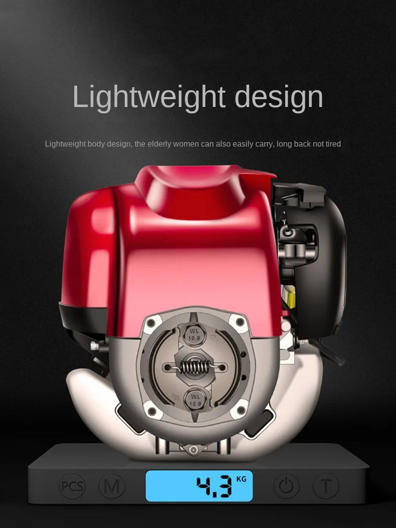 High-Power Lawn Mower Backpack Four-Stroke Brush Cutter Lawnmower예초기 예초기 혼다엔진 예초기 혼다gx35 예초기 혼다 Gx35 혼다gx3