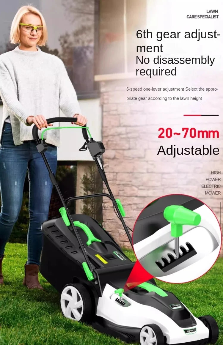 Powerful Electric Lawn Mower for Effortless Yard Maintenance