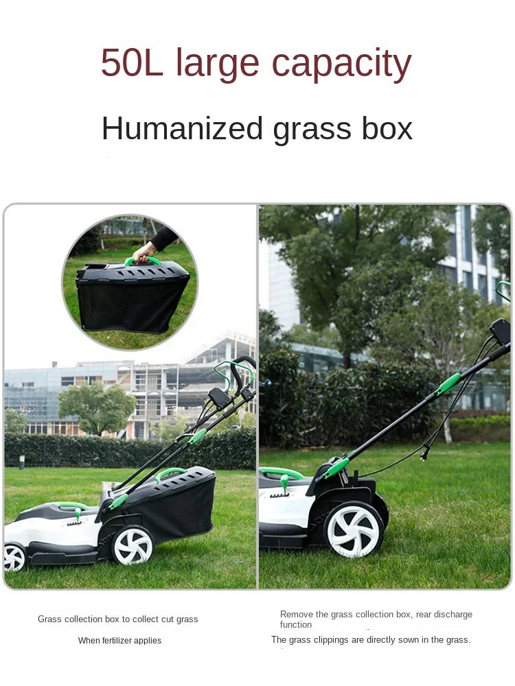 Powerful Electric Lawn Mower for Effortless Yard Maintenance