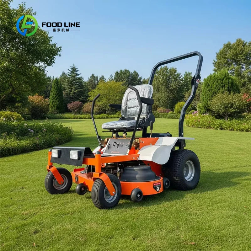 Zero Turn Ride‑On Lawn Mower Strong Power Easy Control Garden Grass Cutting Machine Commercial Outdoor Maintenance