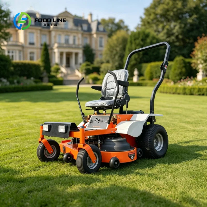 Zero Turn Ride‑On Lawn Mower Strong Power Easy Control Garden Grass Cutting Machine Commercial Outdoor Maintenance