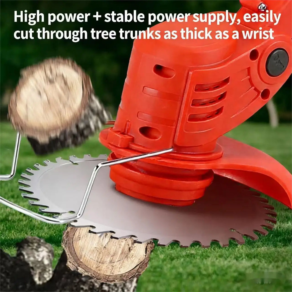 Portable outdoor garden logging lawn mower, rechargeable courtyard weeding machine, shipped from local warehouse and delivered within 2-5 days!