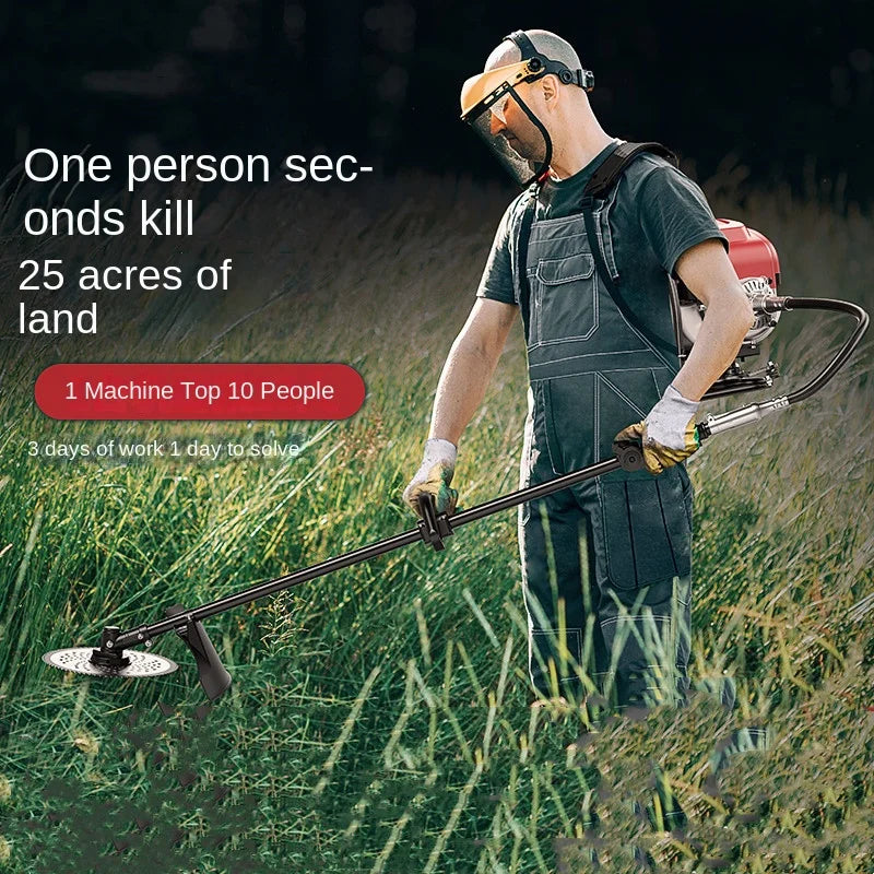 High-Power Lawn Mower Backpack Four-Stroke Brush Cutter Lawnmower예초기 예초기 혼다엔진 예초기 혼다gx35 예초기 혼다 Gx35 혼다gx3