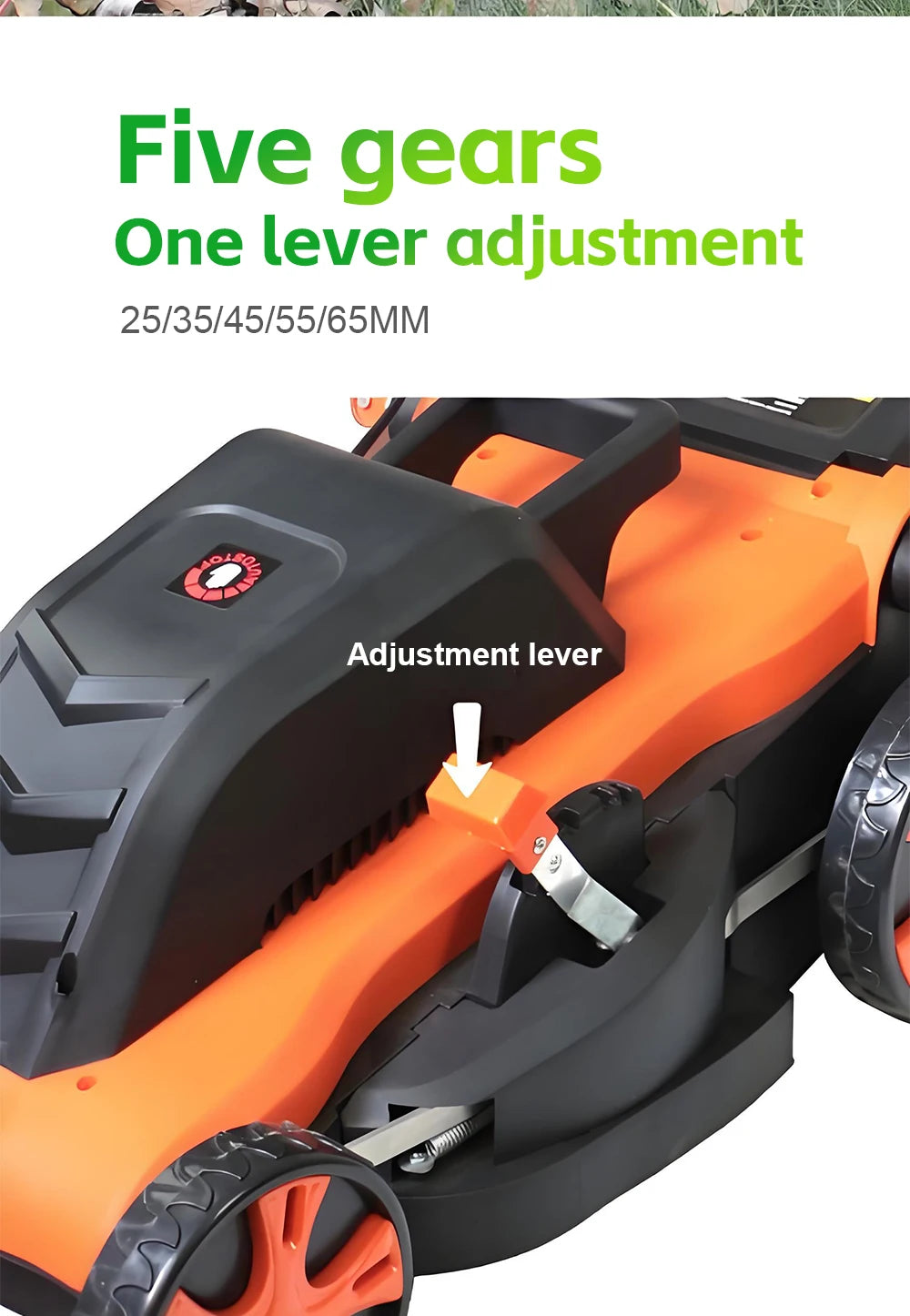 1200W/1600W Hand Push Weeder High Power Electric Lawn Mower Lithium Trimming and Grass Beaters Garden Yard Lawn Mower