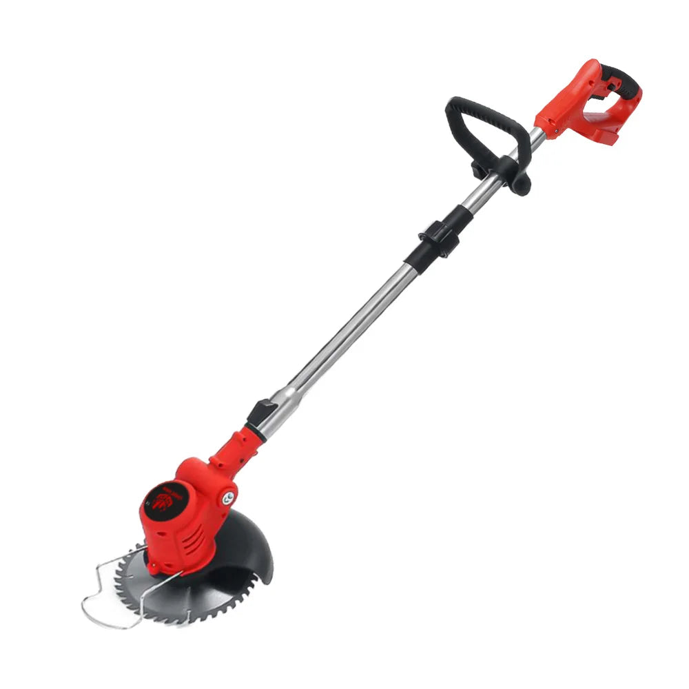 ONEVAN 7 Inch Electric Foldable Lawn Mower Cordless Grass Trimmer Adjustable Telescopic Garden Cutter For Makita Battery Pin