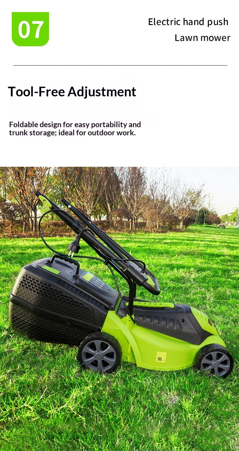 Cordless Battery Lawn Mower Self Propelled Brushless Motor 20 Inch Adjustable Cutting Height Foldable Handle Mulch Mower Garden