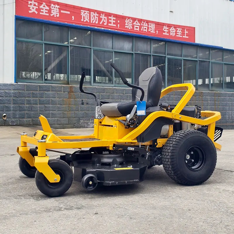 Rubber tires grass mowing robot battery powered manual lawn mower remote control lawn mower electric motor