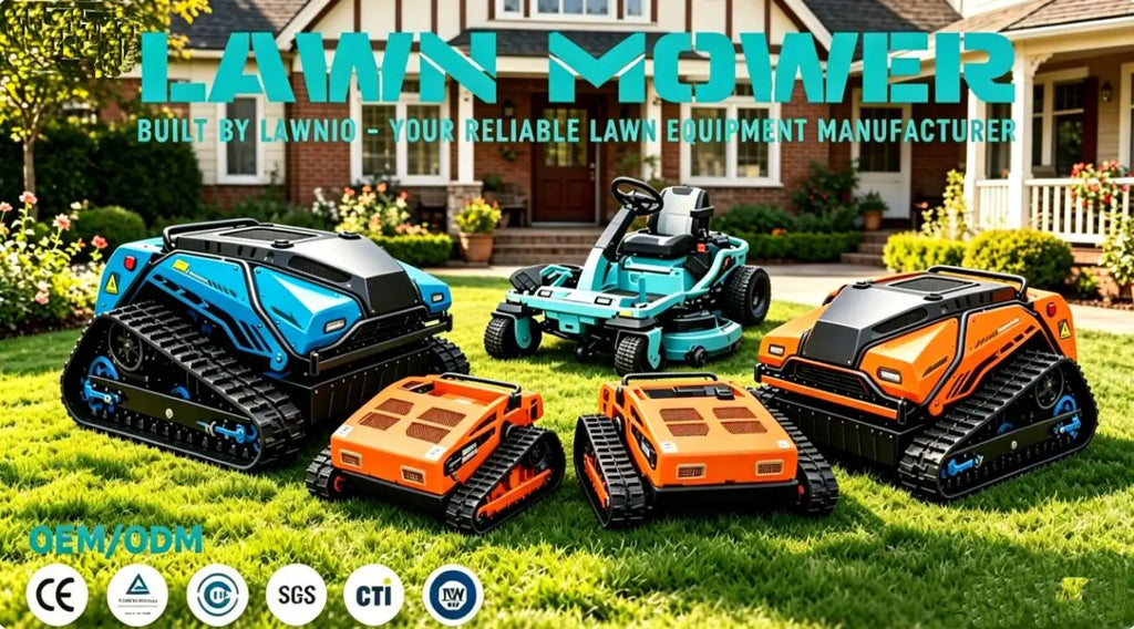 Electric Lawn Mower and Tree Cutter with Battery Powered Pole Saw Attachment Electric Lawn Mower and Tree Cutter with Battery