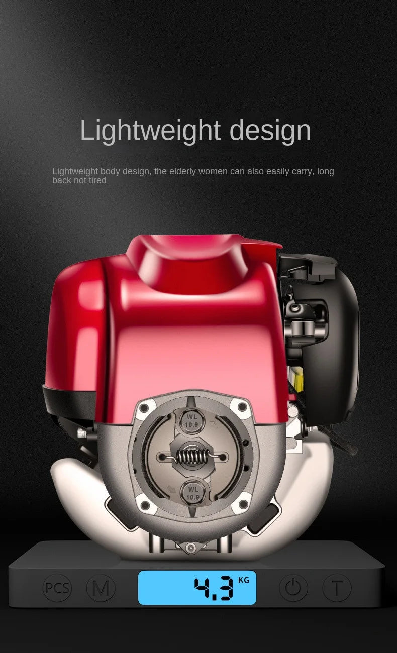 High-Power Lawn Mower Backpack Four-Stroke Brush Cutter Lawnmower예초기 예초기 혼다엔진 예초기 혼다gx35 예초기 혼다 Gx35 혼다gx3