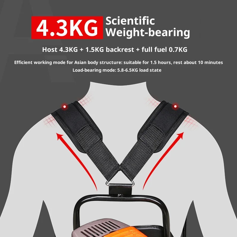 Backpack Two-Stroke Four-Stroke Lawn Mower Garden Outdoor Gardening Tools Household Multi-Functional Lawn Weeding Brush Cutter