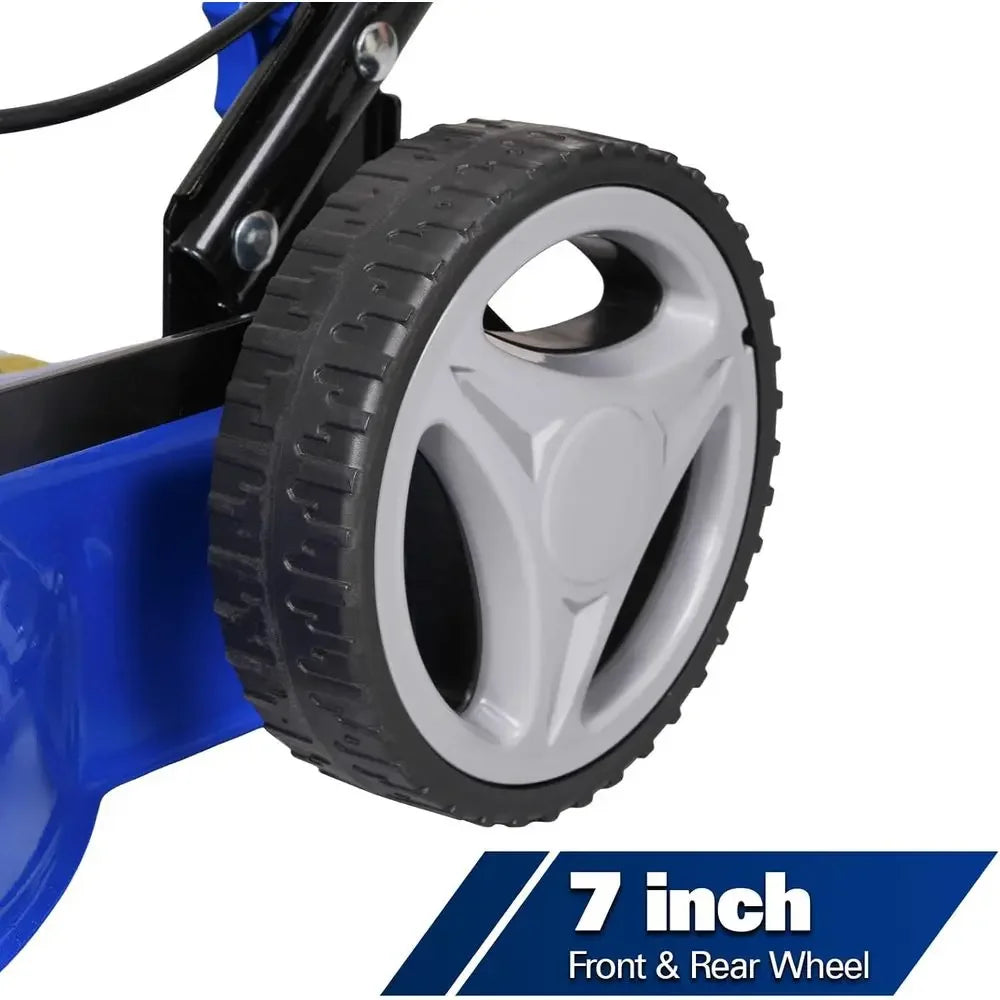 20'' Push Gas Lawn Mower, 144cc 4-Cycle OHV Engine Walk Behind Lawnmower, Side Discharge with 8-Position Adjustable Cutting Heig