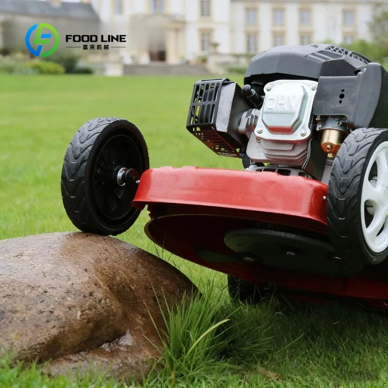 Agricultural Petrol Roller Lawn Mower Automatic Self Moving Grass Cutter 4 Stroke Hand Push Cutting Machine for Grass Customized