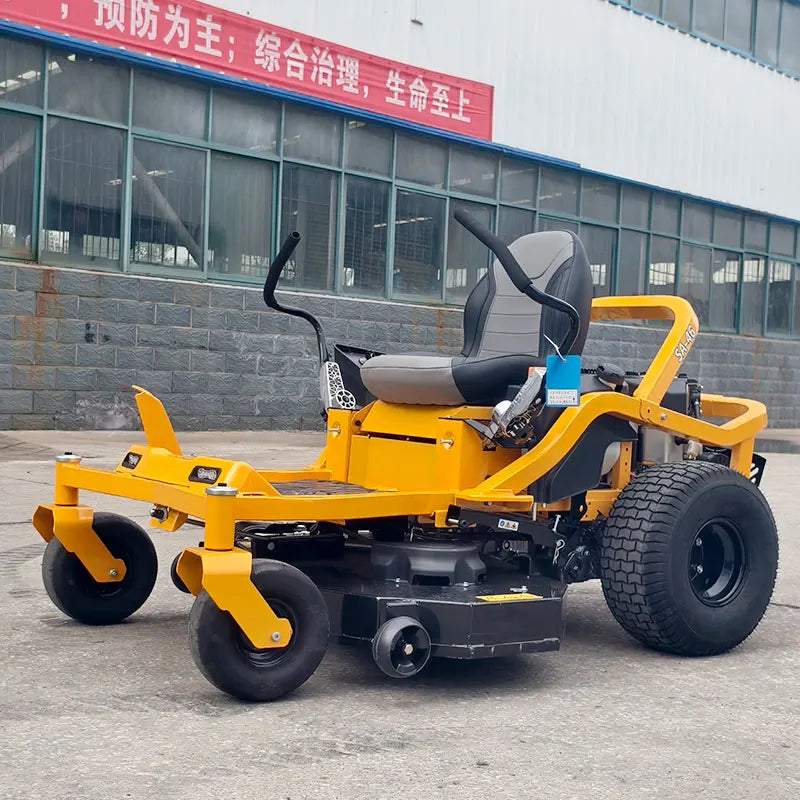 Durable ride on  lawn mower engine riding lawn mower and tiller zero turn electric riding lawn mower