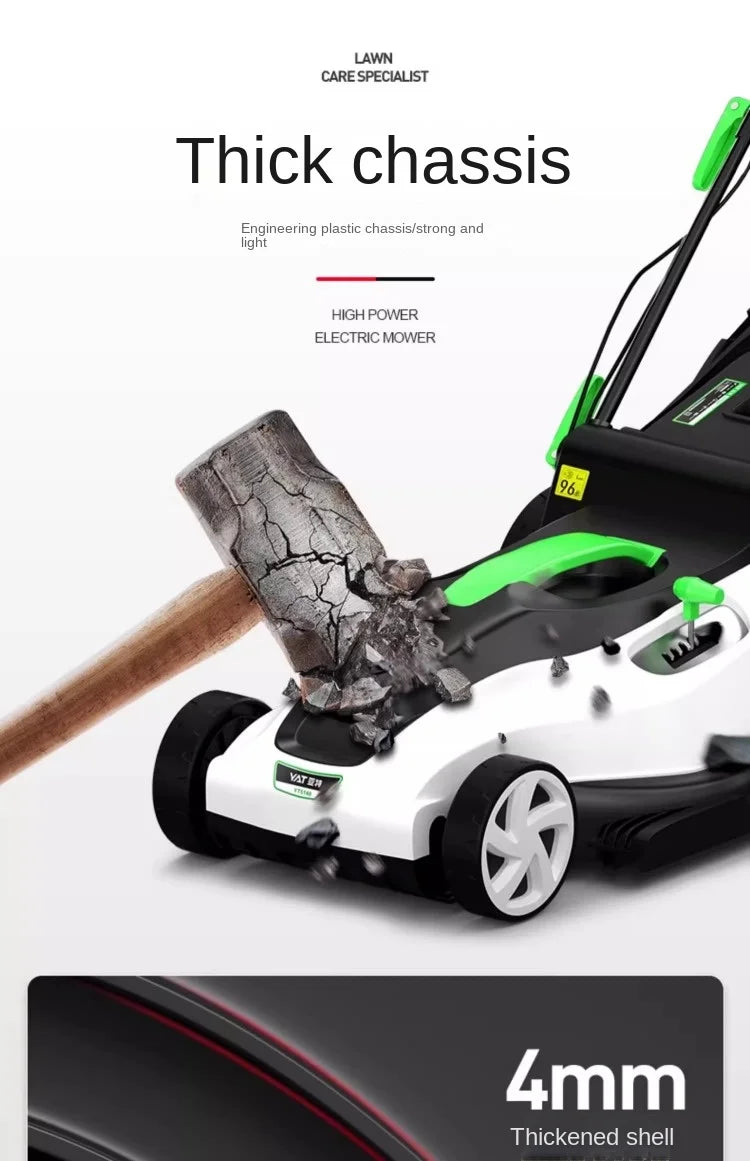 Powerful Electric Lawn Mower for Effortless Yard Maintenance