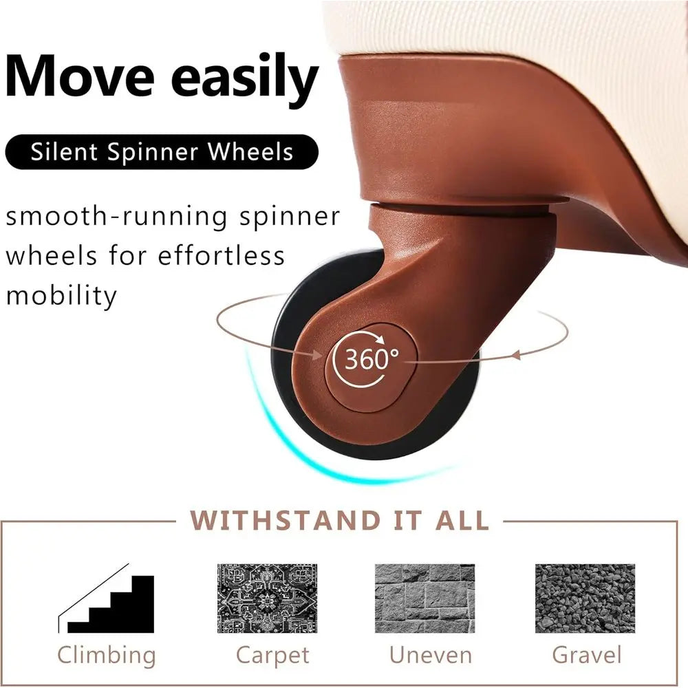 Lage 3 Pcs Abs Hard Lage Sets Spinner Wheels Suitcases