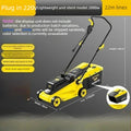 Premium 50L Hand-pushed Lawn Mower, Small Household Multi-functional Lawn Mower and Pusher, 2200W High-power Weeding, Light and