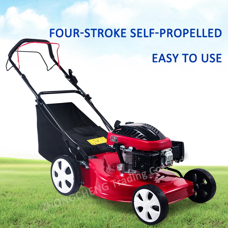 Power Tools Lawn Mower Gasoline Weed Eater Power Lawn Push Mower Self-propelled Orchard Mower