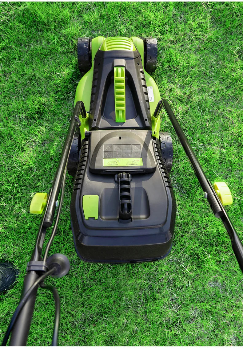1600w Powerful Hand-Pushed Electric Lawn Mower Desbrozadora Batería충전식 예초기 전기예초기 충전식예초기 충전 예초기 Триммер Для Травы 잔디깍는기계 잔디깍기 제초기