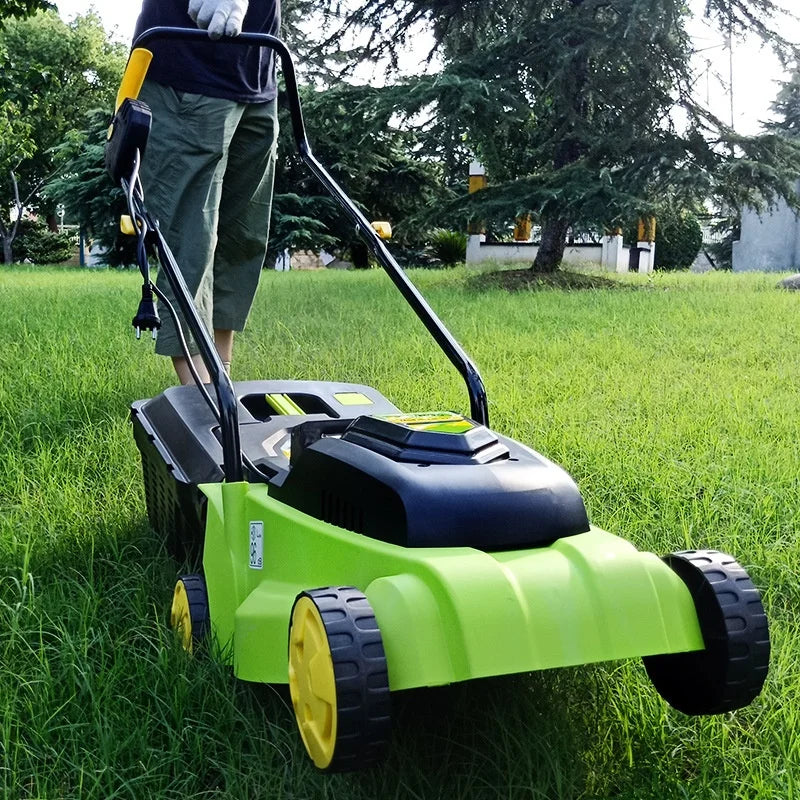 1600w Powerful Hand-Pushed Electric Lawn Mower Desbrozadora Batería충전식 예초기 전기예초기 충전식예초기 충전 예초기 Триммер Для Травы 잔디깍는기계 잔디깍기 제초기