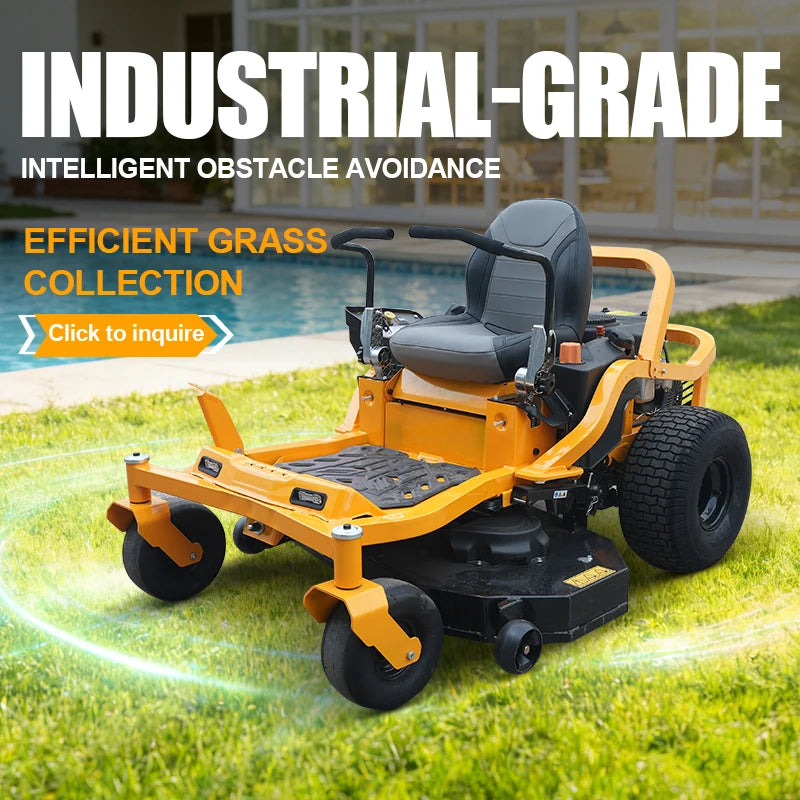 Reliable lawn tractor riding mower riding lawn mower zero turn with bag electric lawn mower riding