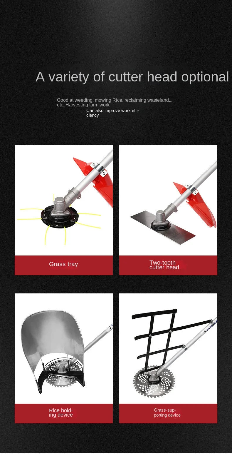 High-Power Lawn Mower Backpack Four-Stroke Brush Cutter Lawnmower예초기 예초기 혼다엔진 예초기 혼다gx35 예초기 혼다 Gx35 혼다gx3