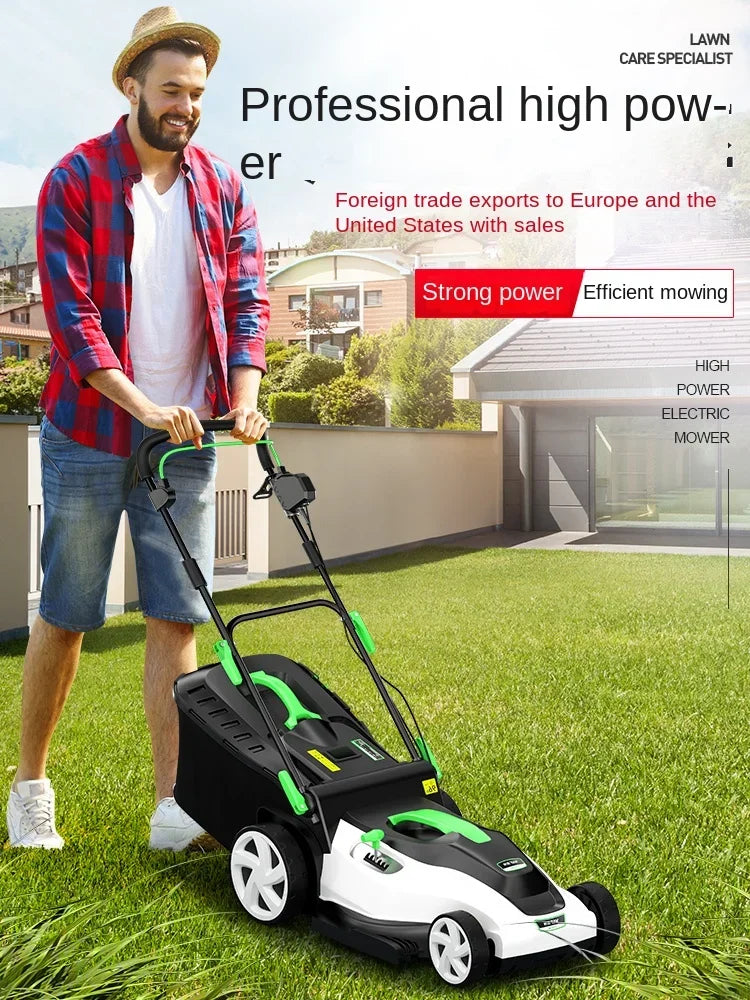 Powerful Electric Lawn Mower for Effortless Yard Maintenance