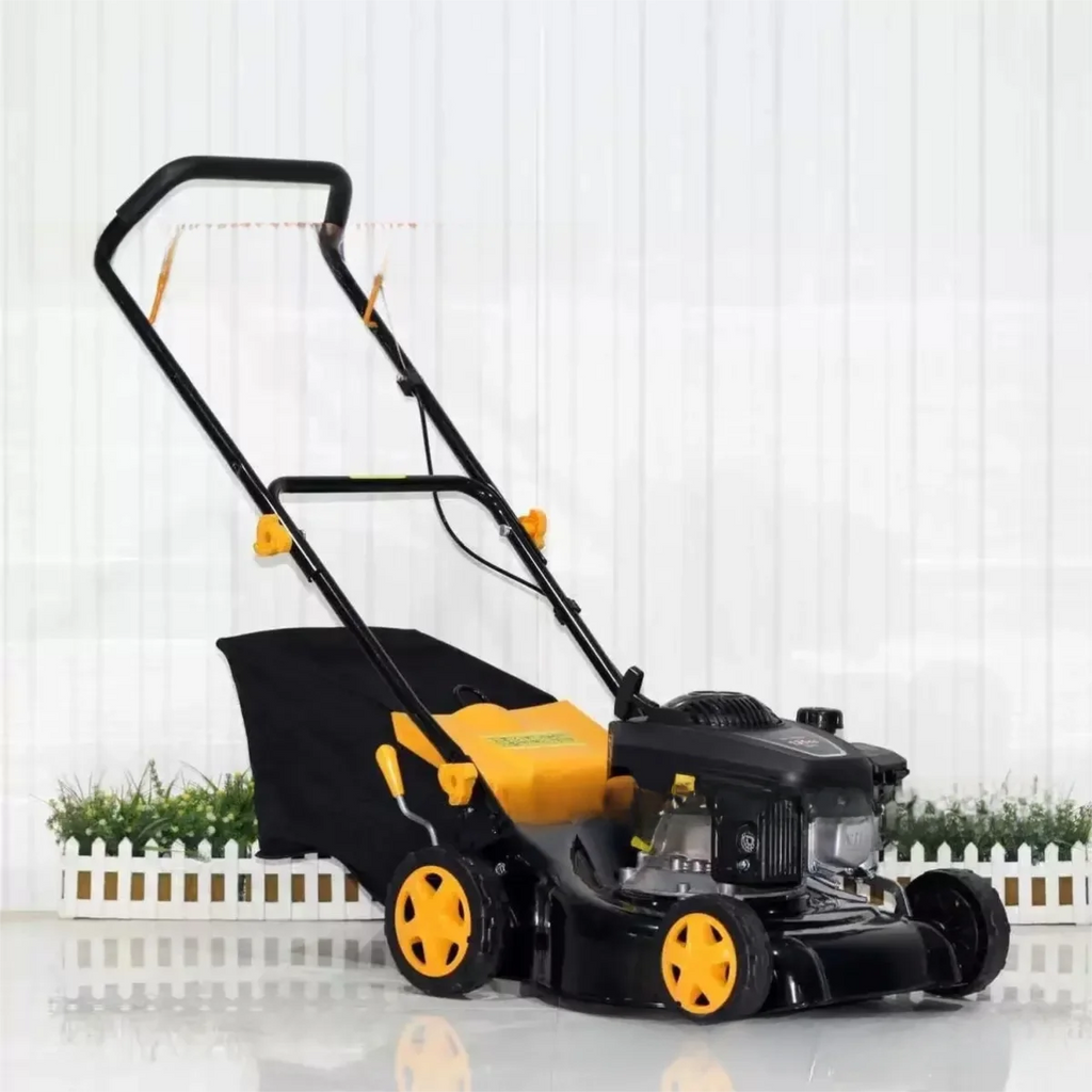 16-inch 131CC Hand Push Mower Self-propelled Lawn Mower Orchard Weeder Grass Trimmer Hand Tool Farming