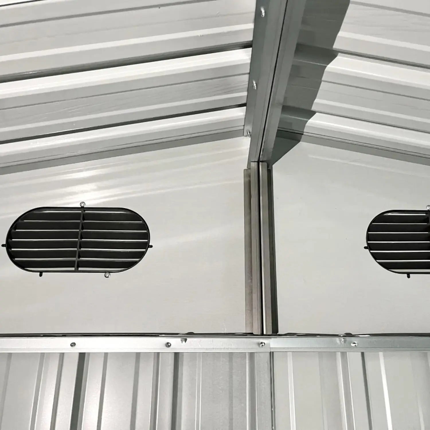 8x10 FT Outdoor Storage Metal Shed with Window & Lockable Doors for Backyard Garden Patio Lawn, Custom