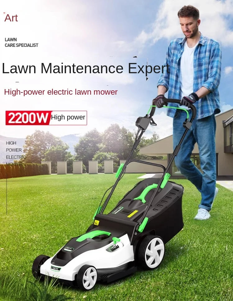 Powerful Electric Lawn Mower for Effortless Yard Maintenance