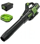 Greenworks 24V 13\" Brushless Cordless Push Lawn Mower DIY Grade 4.0Ah Battery & Charger Included For Cutting Grass