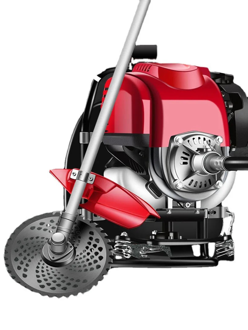 High-Power Lawn Mower Backpack Four-Stroke Brush Cutter Lawnmower예초기 예초기 혼다엔진 예초기 혼다gx35 예초기 혼다 Gx35 혼다gx3