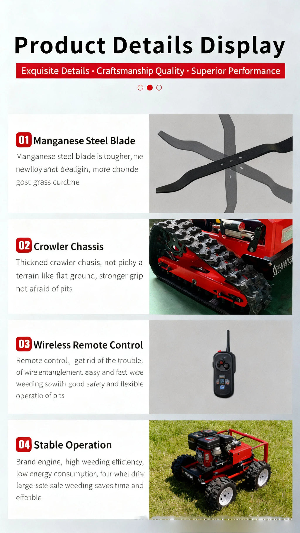 Agricultural Petrol Roller Lawn Mower Automatic Self Moving Grass Cutter 4 Stroke Hand Push Cutting Machine for Grass Customized