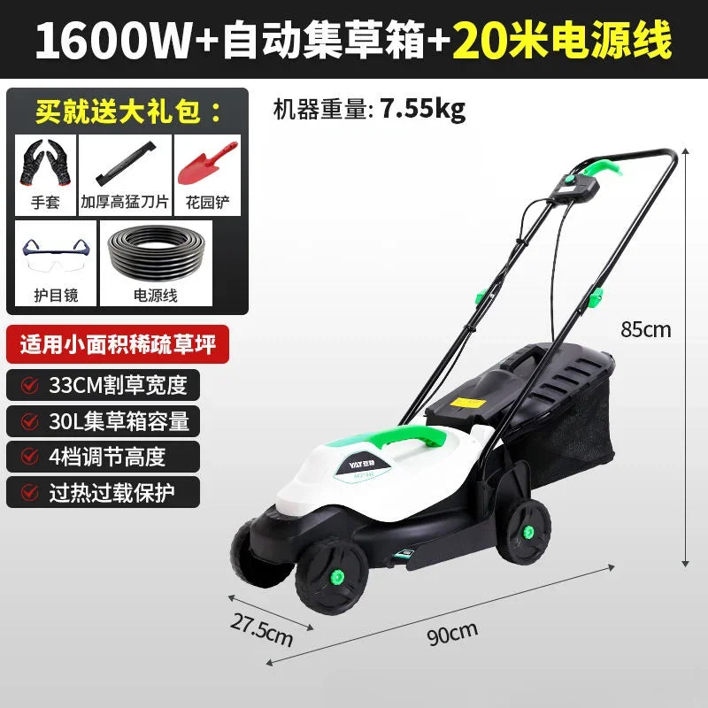 Powerful Electric Lawn Mower for Effortless Yard Maintenance