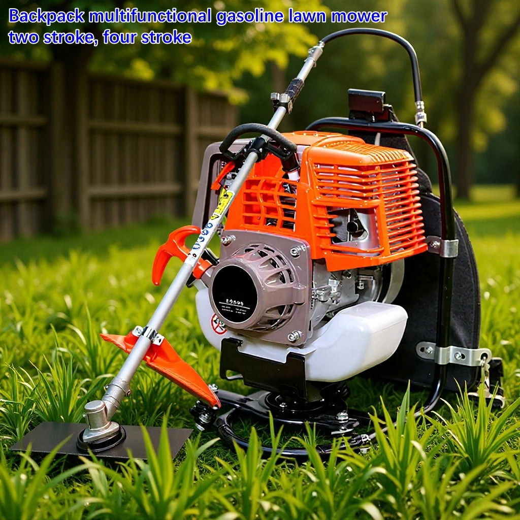 Backpack Two-Stroke Four-Stroke Lawn Mower Garden Outdoor Gardening Tools Household Multi-Functional Lawn Weeding Brush Cutter