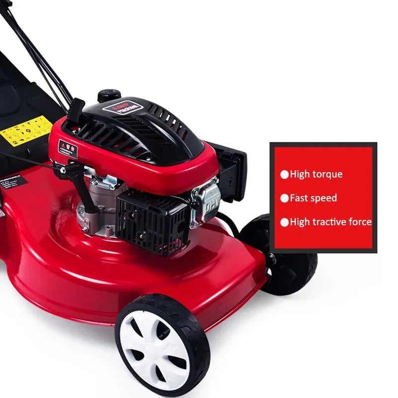 Power Tools Lawn Mower Gasoline Weed Eater Power Lawn Push Mower Self-propelled Orchard Mower