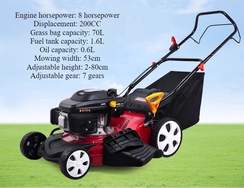 Hand push mower Self-propelled lawn mower Orchard weeder Grass trimmer Hand tool Farming