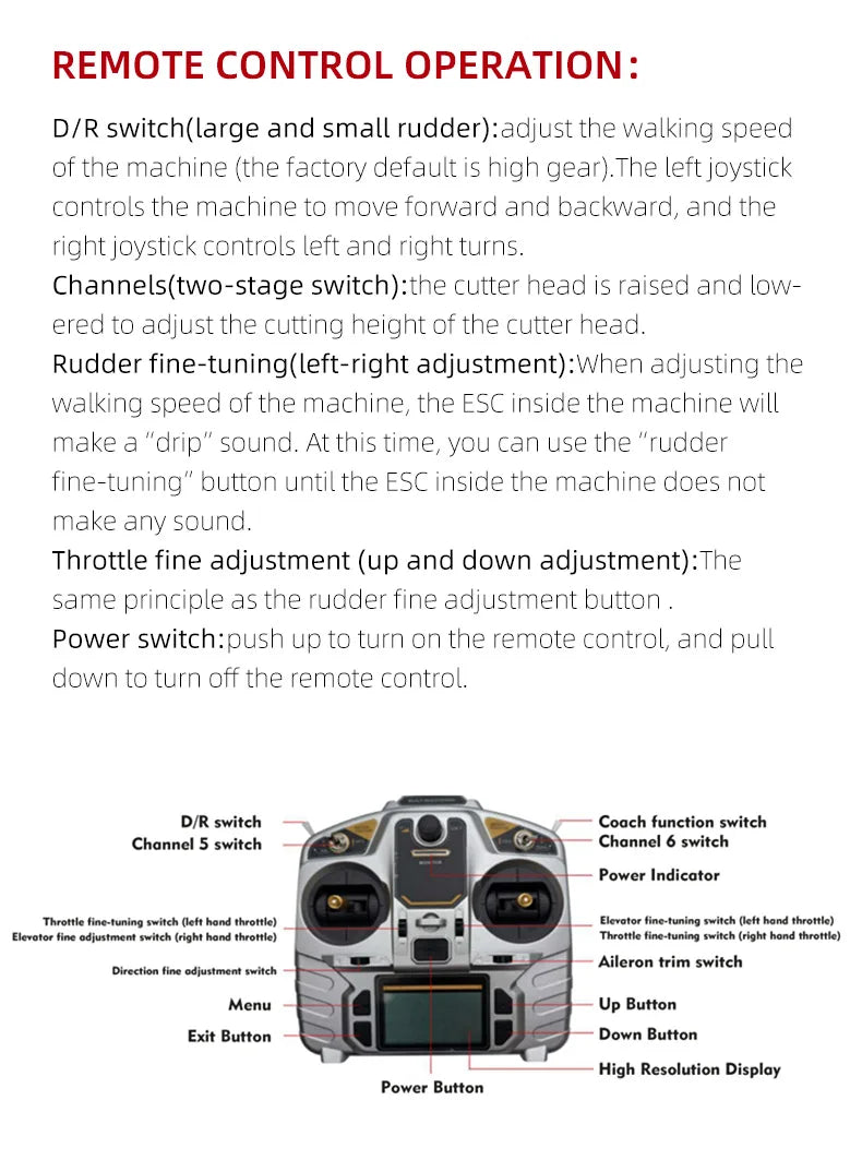 CE Certified Premium Ride on Mower zero Turn Lawn Mowing Smart Zero Turn Lawn Mower