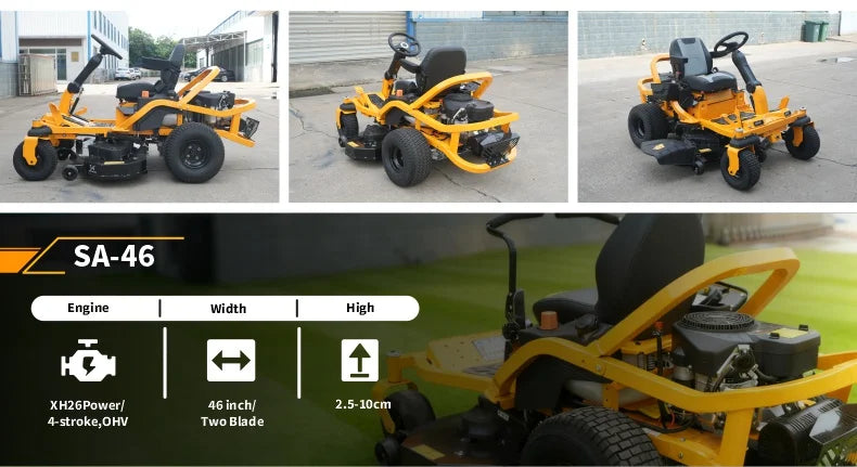 Long life commercial riding lawn mower small riding lawn mower usa riding lawn mower and catcher