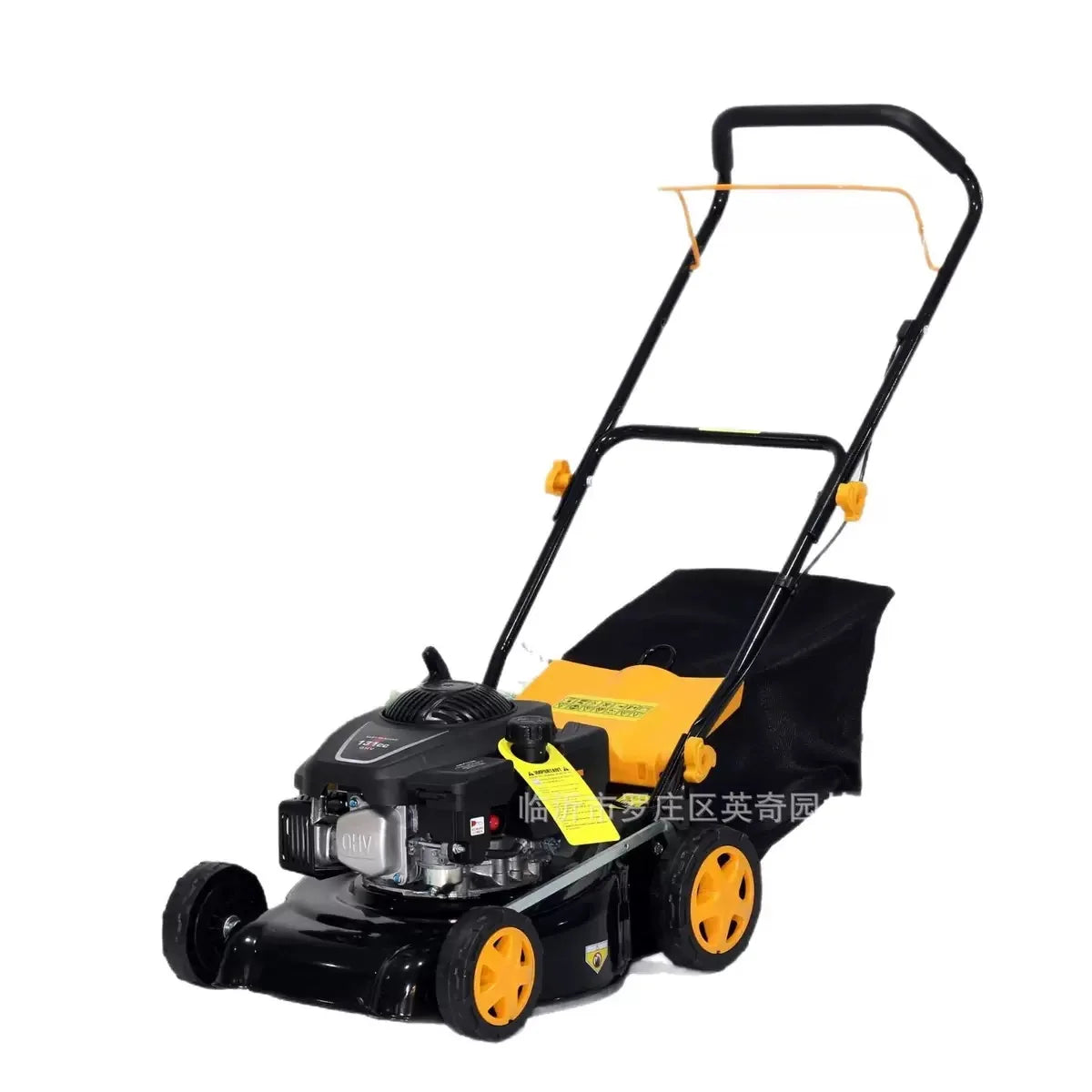 16-inch 131CC Hand Push Mower Self-propelled Lawn Mower Orchard Weeder Grass Trimmer Hand Tool Farming