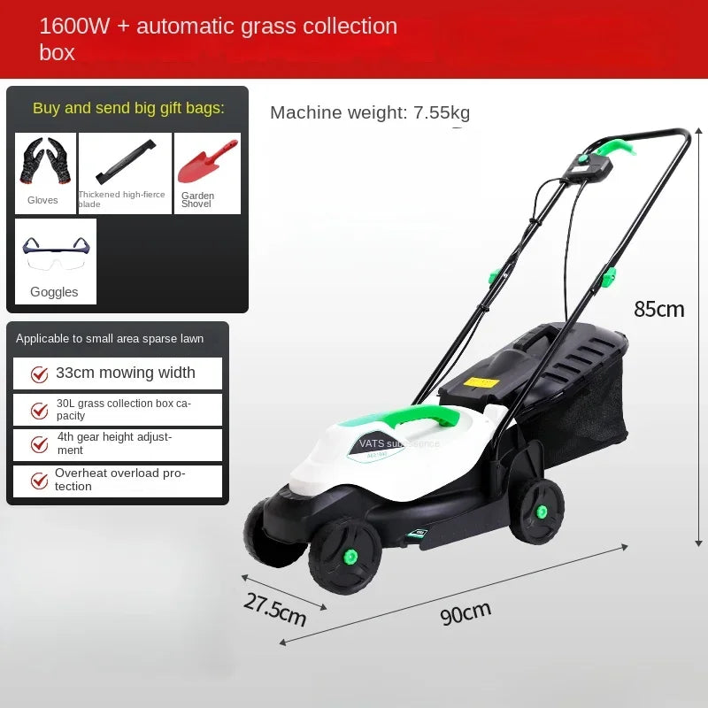 Powerful Electric Lawn Mower for Effortless Yard Maintenance