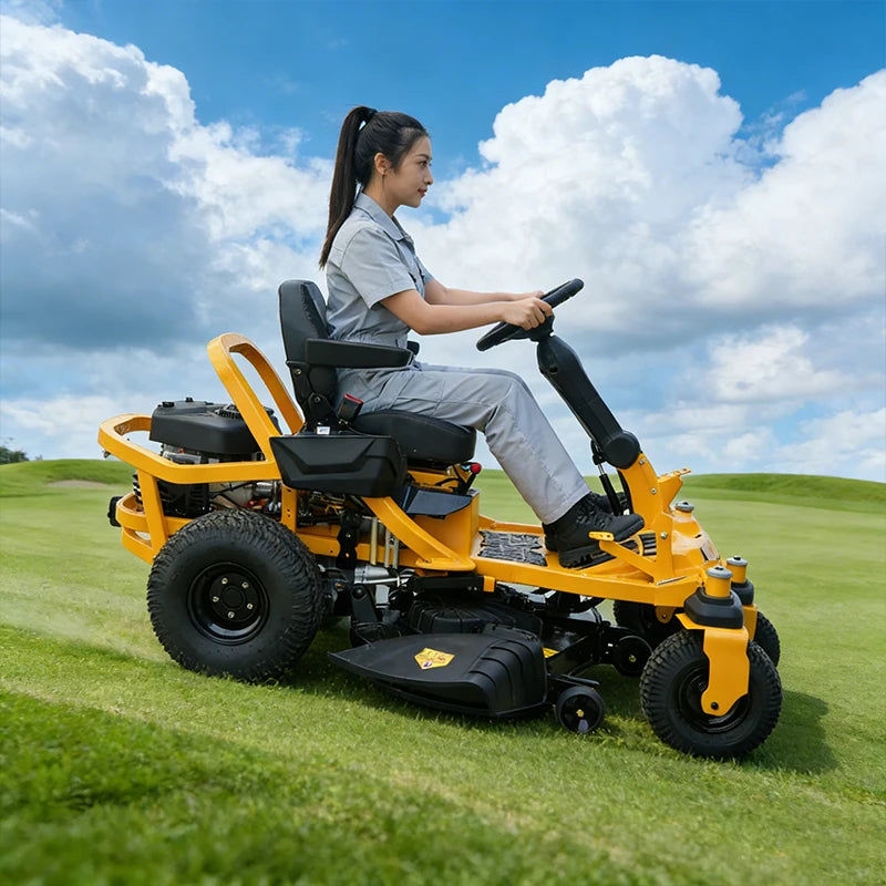 Easy operate 60 inch zero turn riding lawn mower battery riding lawn mower riding lawn mower sale