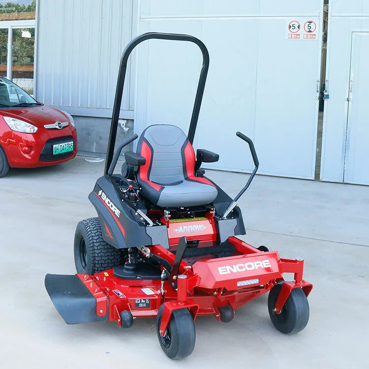Hot Selling Riding Lawn Mower Tractor With For Grass Cutting 25HP 48 50 62 Inch Ride On Turn Lawn Mower