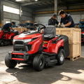 452CC Commercial Engine Riding Lawn Mower 38" Cutting Width Self‑Propelled Cordless 250L Grass Box Rear Discharge Garden